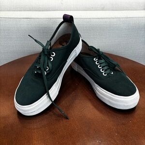 Eytys Women’s Canvas Colorblock Pattern Sneakers, Size 8.5